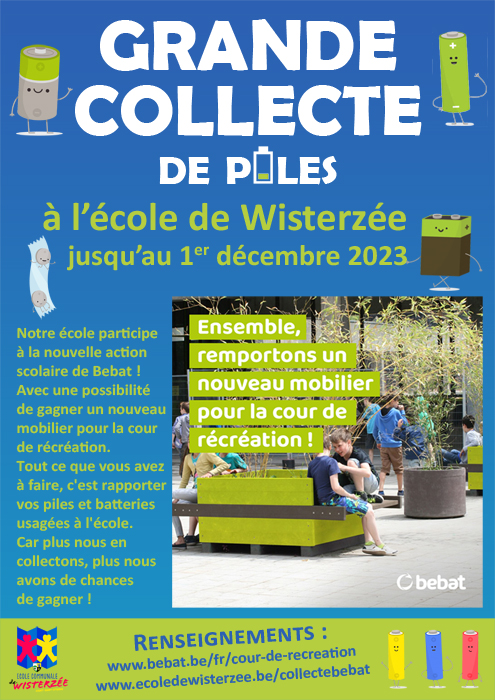 Affiche collecte piles - petit